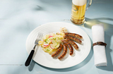 Nürnberger Rostbratwürste mit Kartoffelsalat