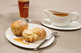 Bier-Karamell-Sauce zu kleinen Brioches